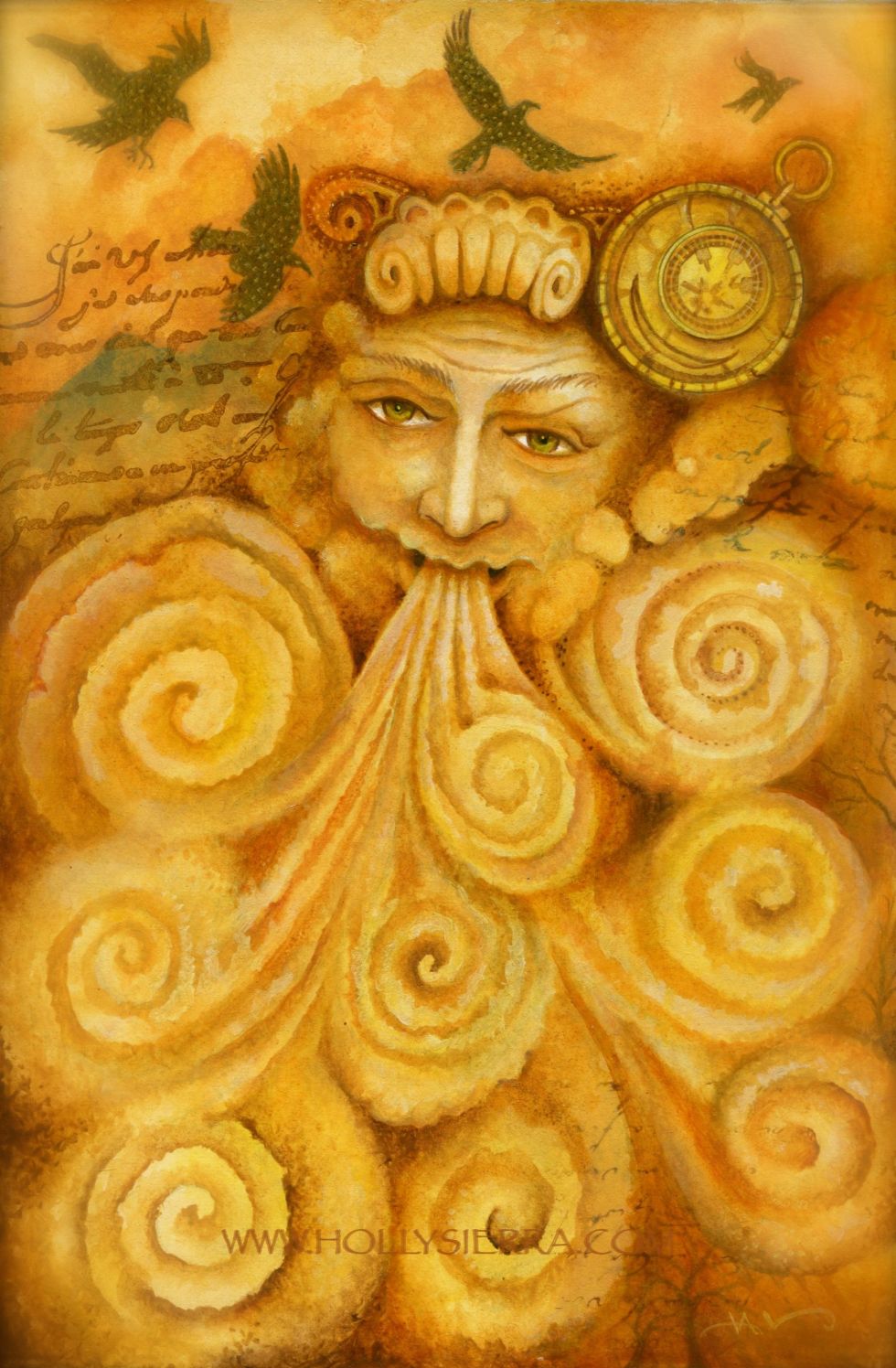 Crysallis - Nine of Spirals - Art: Holly Sierra